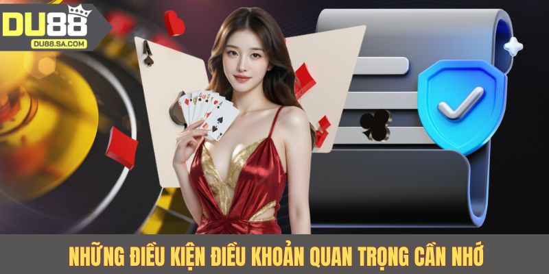 Những điều kiện điều khoản quan trọng cần nhớ